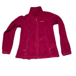 Columbia Kids Fleece Jacket - Magenta